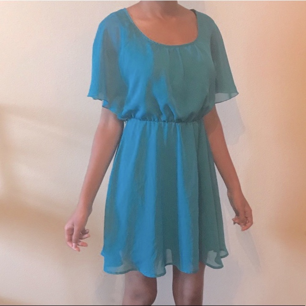 Flowy fairy core dress